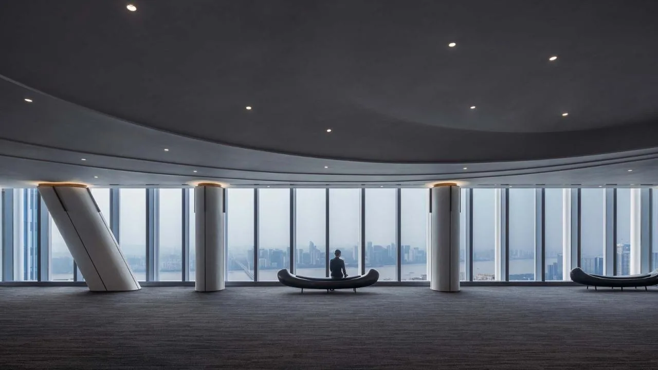 BIM Architecture | Qianjiang Tide: Hangzhou Shimao Smart Gate Super High rise Urban Complex/Jiang Ping Studio