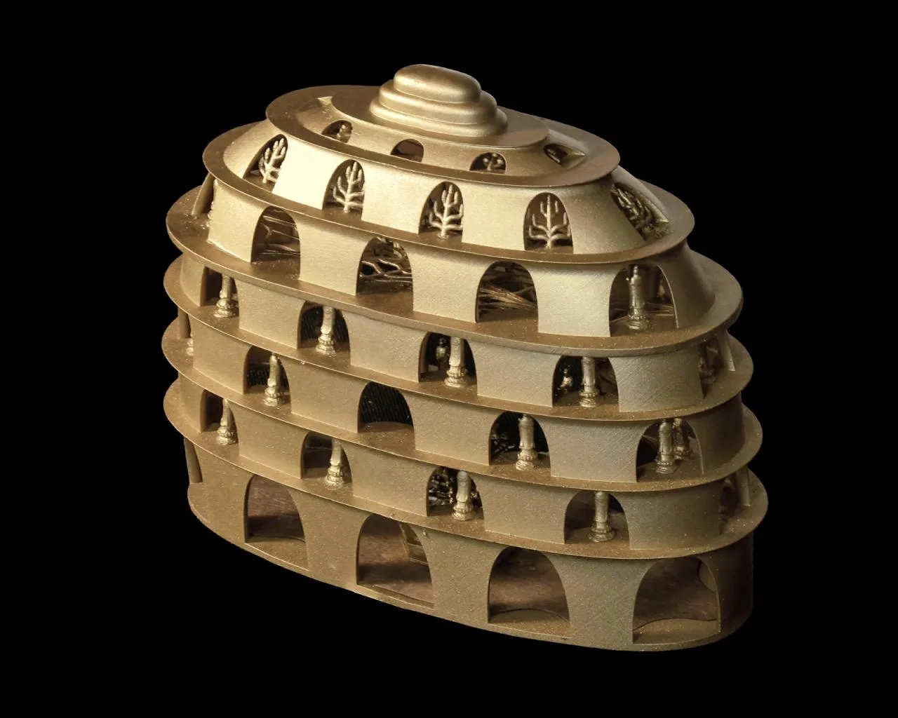 BIM Architecture | Zushan Jixin Temple · Wooden Buddha Museum/Architecture Camp Design Studio
