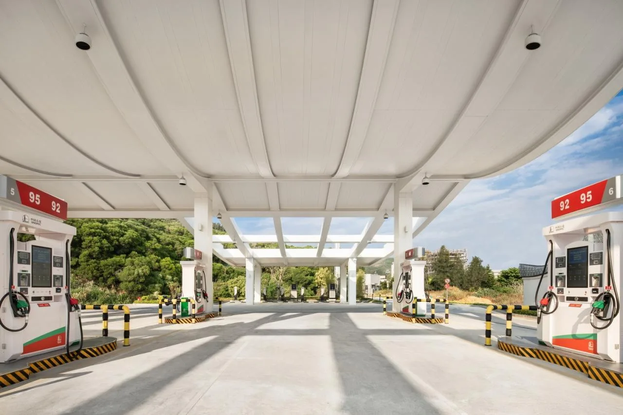 BIM Architecture | Pingtan Liqun Youlian Gas Station/Outdoor Architecture Studio