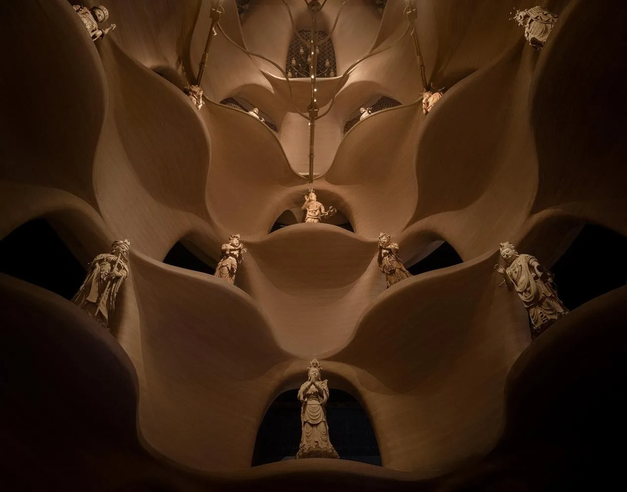 BIM Architecture | Zushan Jixin Temple · Wooden Buddha Museum/Architecture Camp Design Studio