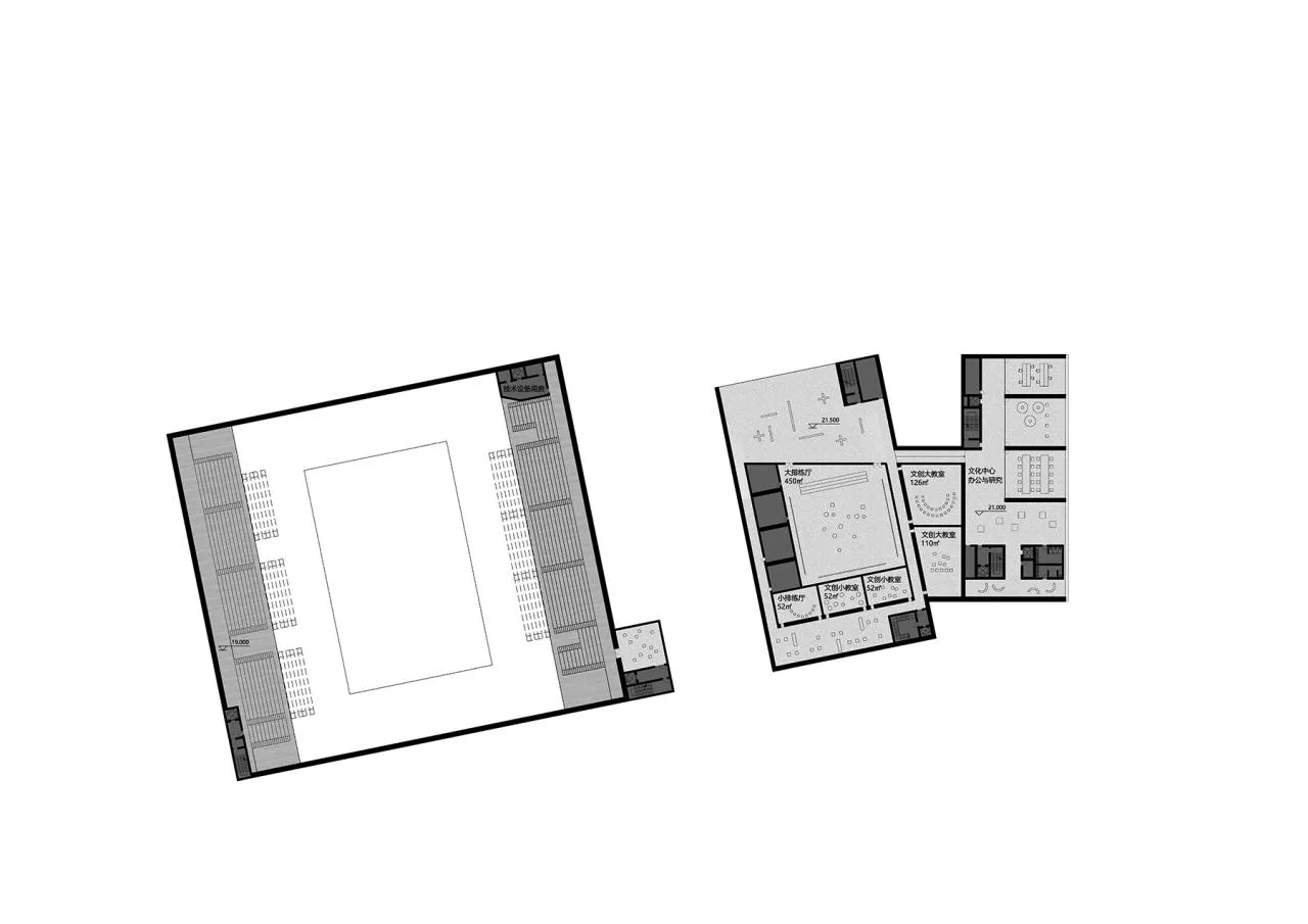 BIM Architecture | Community Source: Pingdi Street Comprehensive Cultural and Sports Center Scheme/Similar Architecture+Guangzhou Urban Planning Survey and Design Institute (GZPI)
