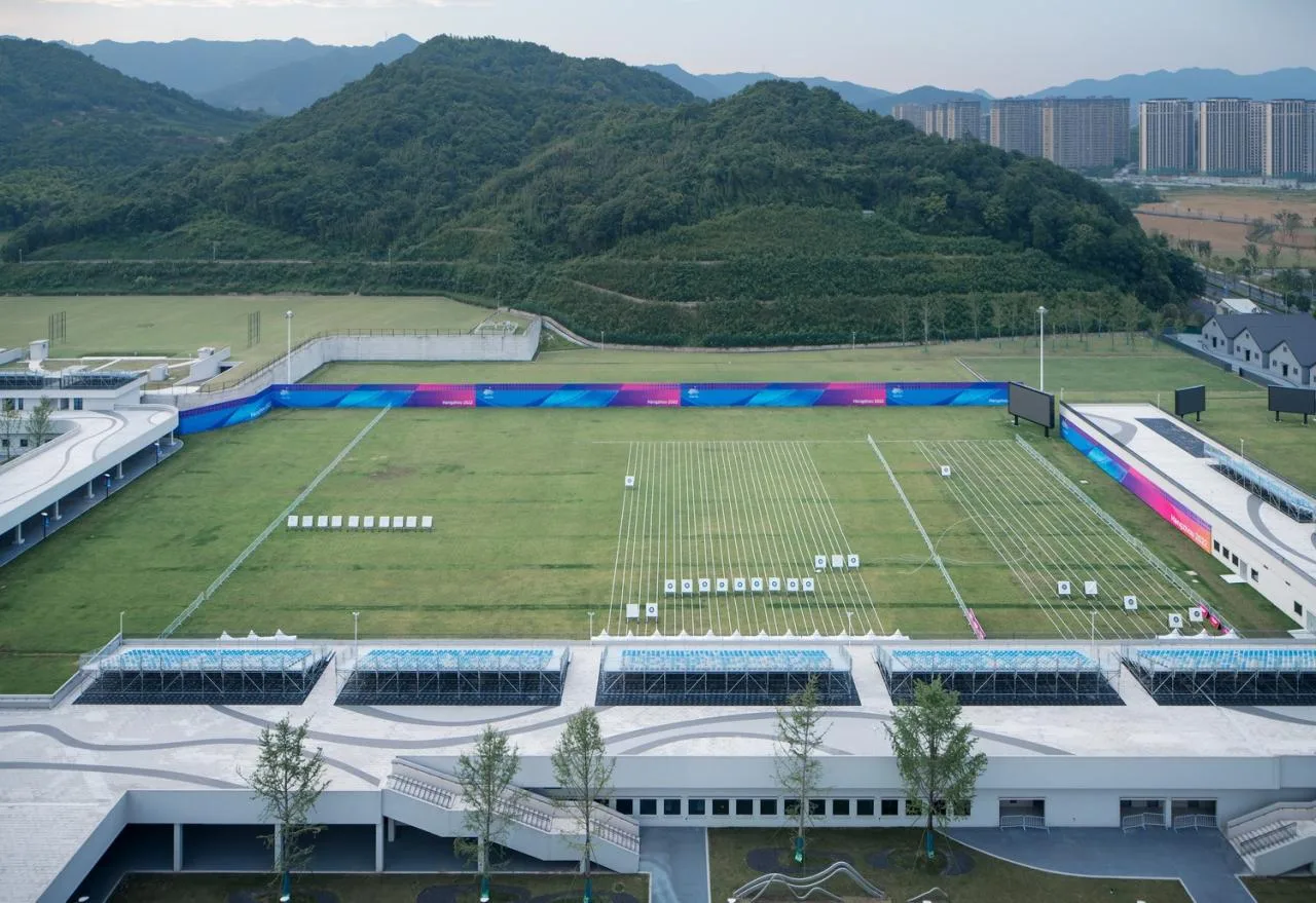 BIM Architecture | Fuyang Yinhu Sports Center: Asian Games Shooting and Archery Modern Pentathlon Hall/Zhejiang University Architectural Design and Research Institute