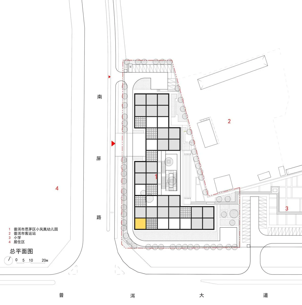 BIM Architecture | Xiao Fenghuang Kindergarten in Simao District, Pu'er City/Tao Zhi Studio, Architectural Design and Research Institute of South China University of Technology