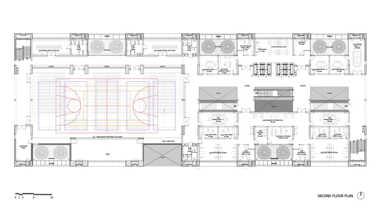 BIM Architecture | Ahmedabad University Centre/Stephane Paumier Architects