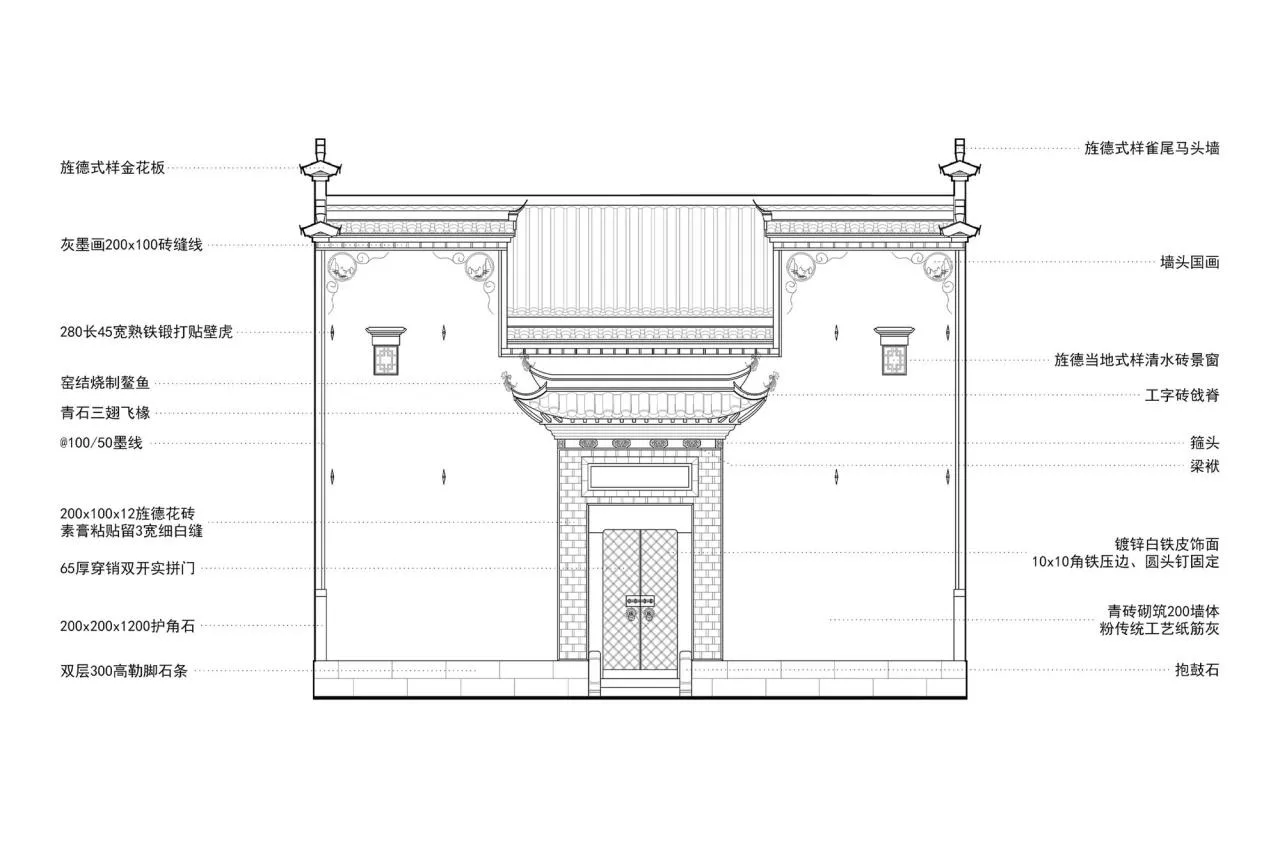 BIM Architecture | Renovation and Transformation of Jingde Water Street/Unform Buildings