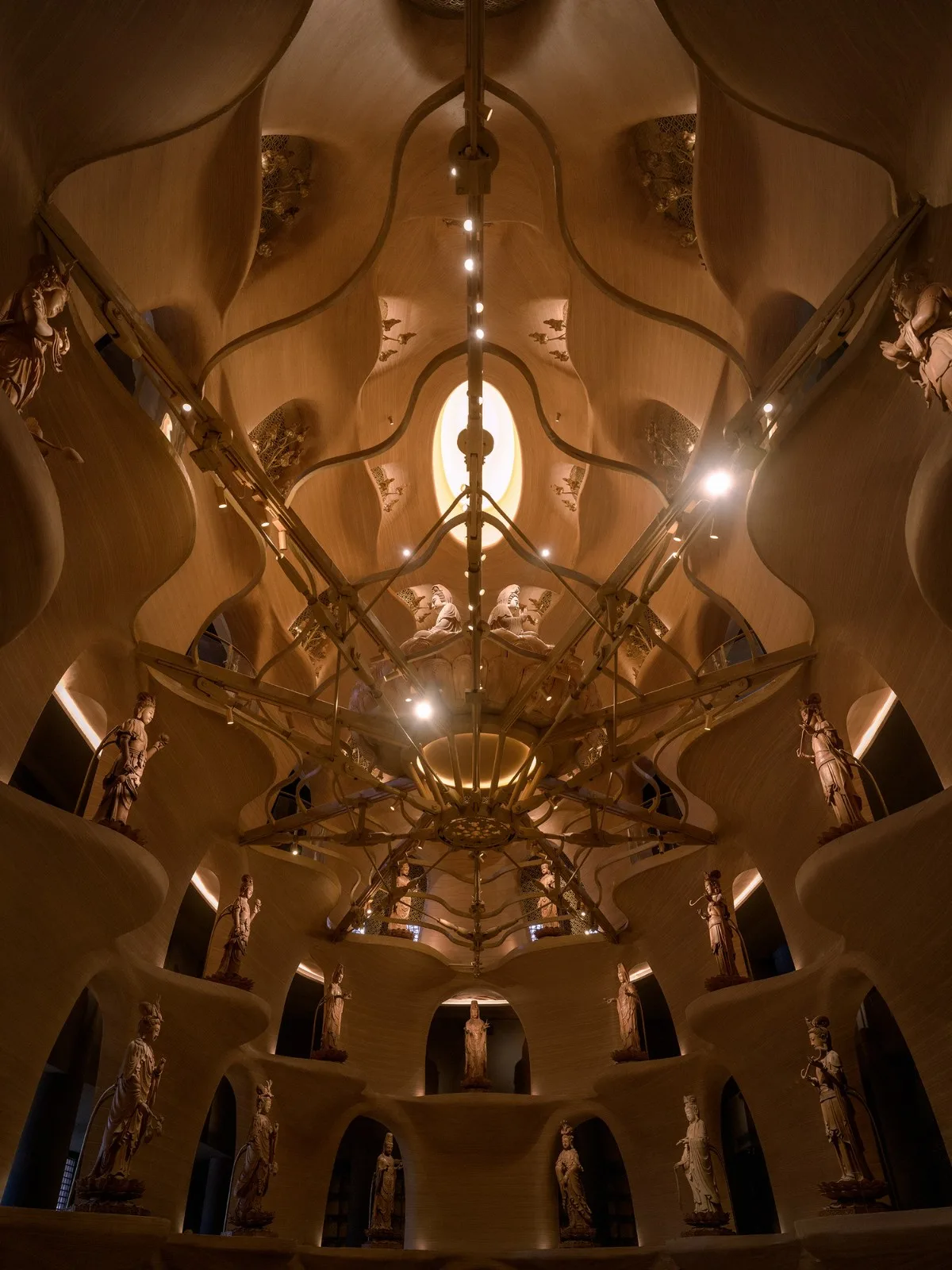 BIM Architecture | Zushan Jixin Temple · Wooden Buddha Museum/Architecture Camp Design Studio