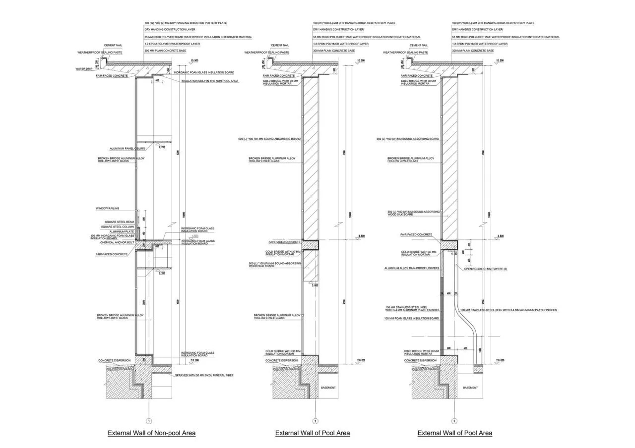 BIM Architecture | Southeast University Swimming Pool/Zhou Qi Studio