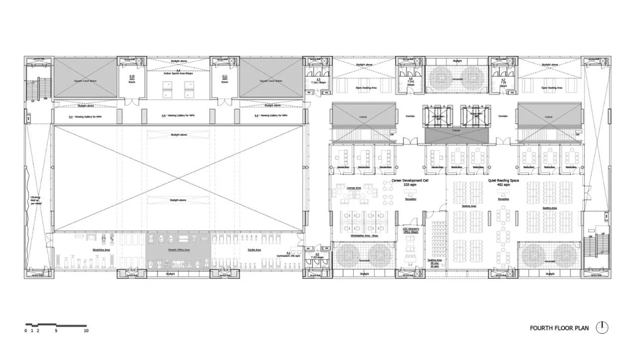 BIM Architecture | Ahmedabad University Centre/Stephane Paumier Architects