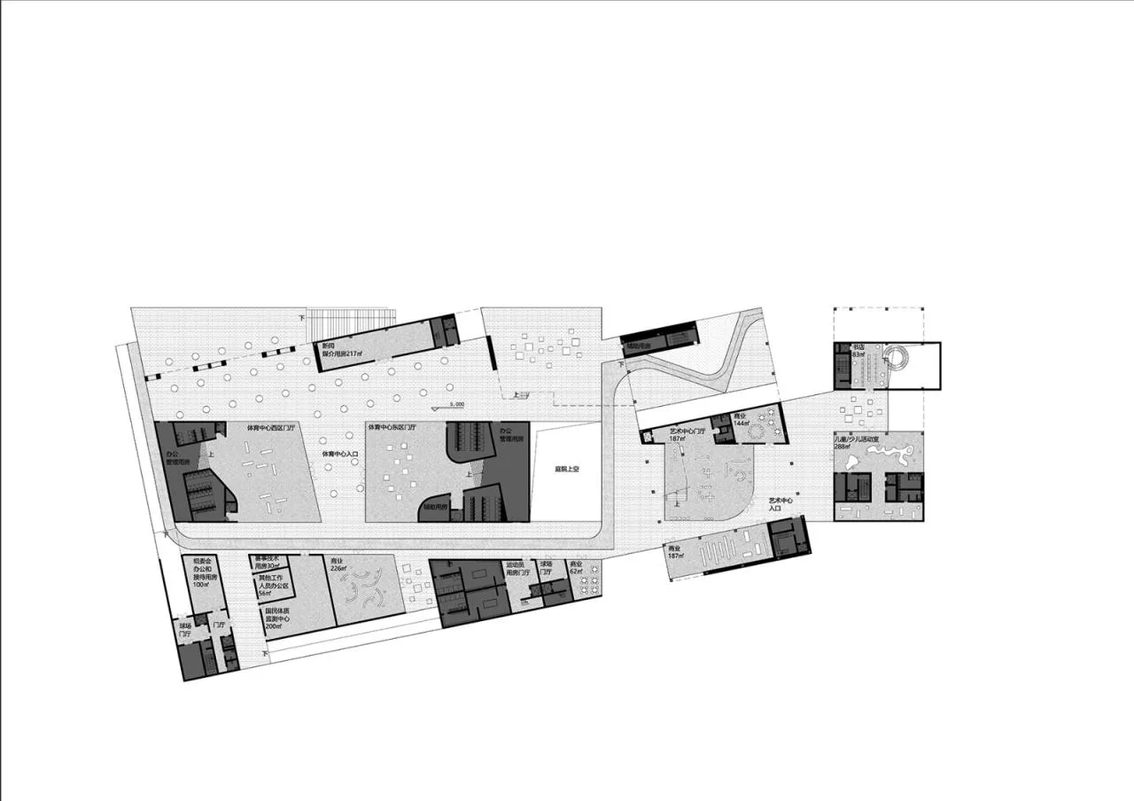 BIM Architecture | Community Source: Pingdi Street Comprehensive Cultural and Sports Center Scheme/Similar Architecture+Guangzhou Urban Planning Survey and Design Institute (GZPI)