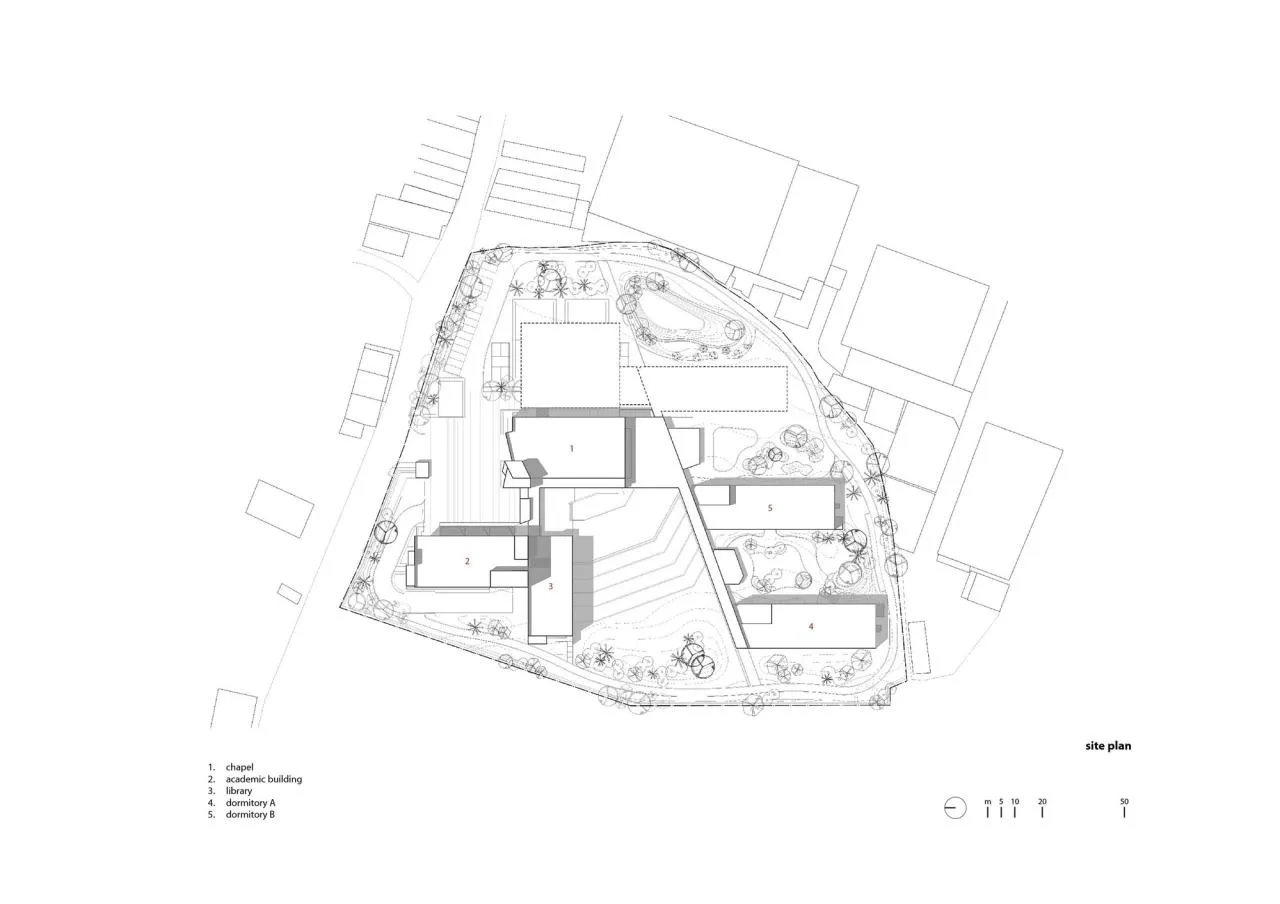 BIM Architecture | Church at Bade Campus of China Gospel Theological Research Institute/Pan Ji Joint Architectural Firm