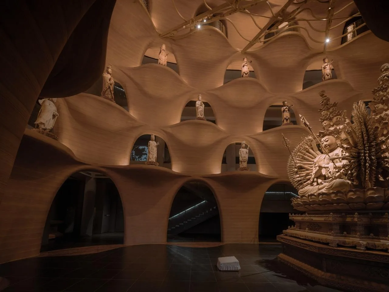 BIM Architecture | Zushan Jixin Temple · Wooden Buddha Museum/Architecture Camp Design Studio
