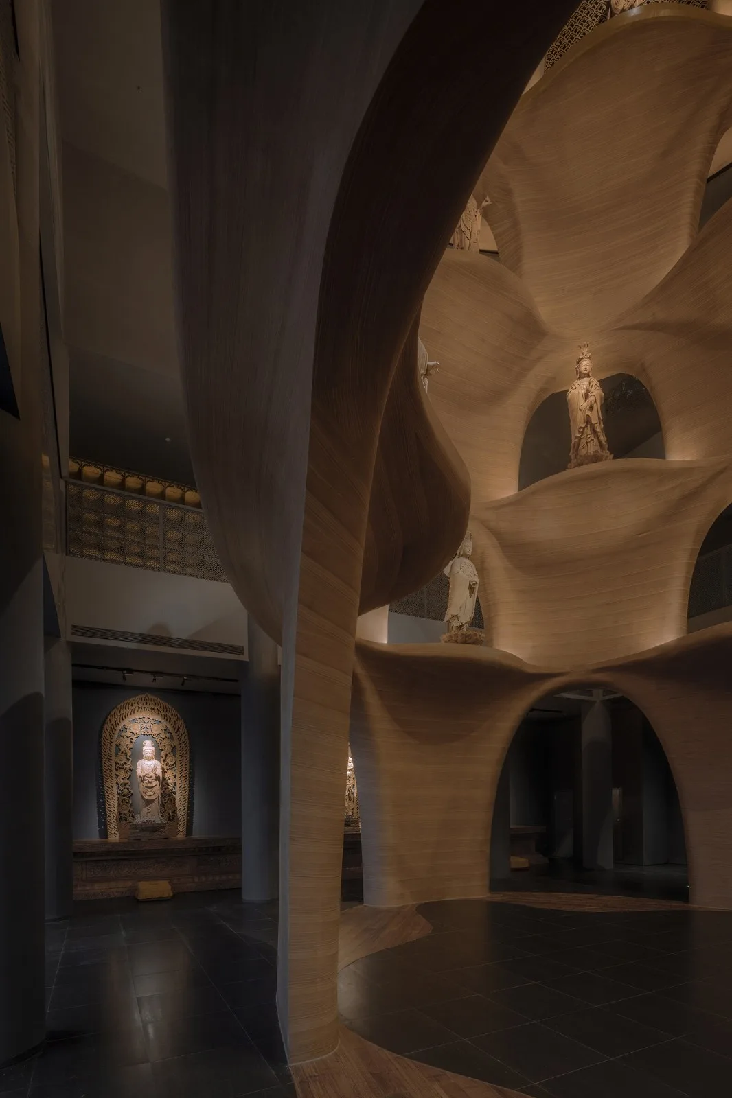 BIM Architecture | Zushan Jixin Temple · Wooden Buddha Museum/Architecture Camp Design Studio