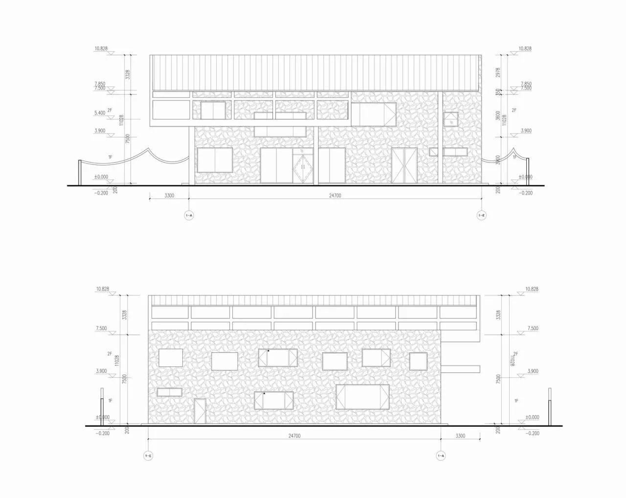 BIM Architecture | Pingtan Liqun Youlian Gas Station/Outdoor Architecture Studio