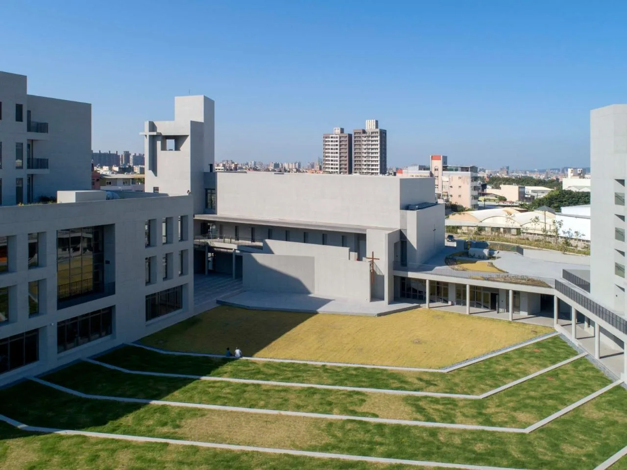 BIM Architecture | Church at Bade Campus of China Gospel Theological Research Institute/Pan Ji Joint Architectural Firm
