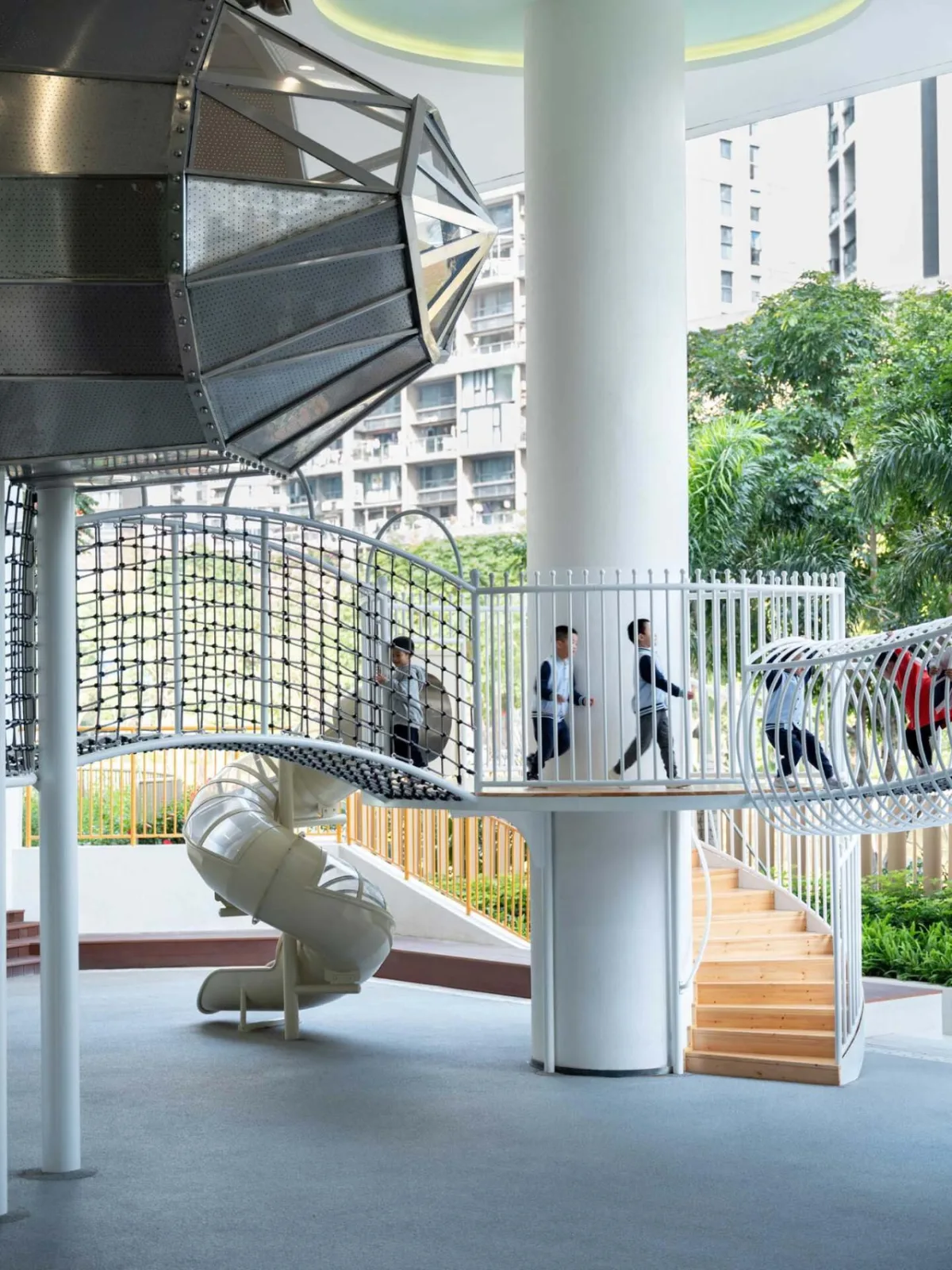 BIM Architecture | Nanshan District Education Kindergarten Shenzhen Bay Branch/Shenzhen Tianhua Architectural Design