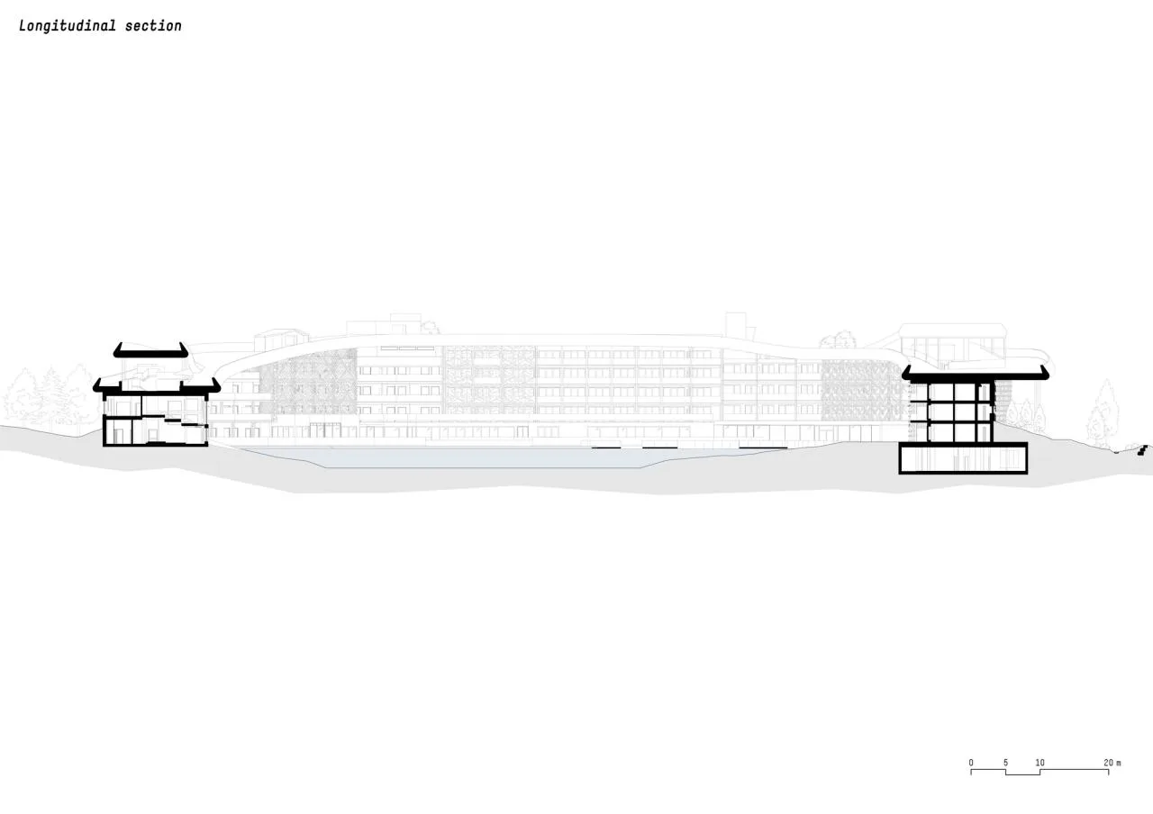 BIM architecture | Metal skin, Alpine amusement park hotel/noa * network of architecture
