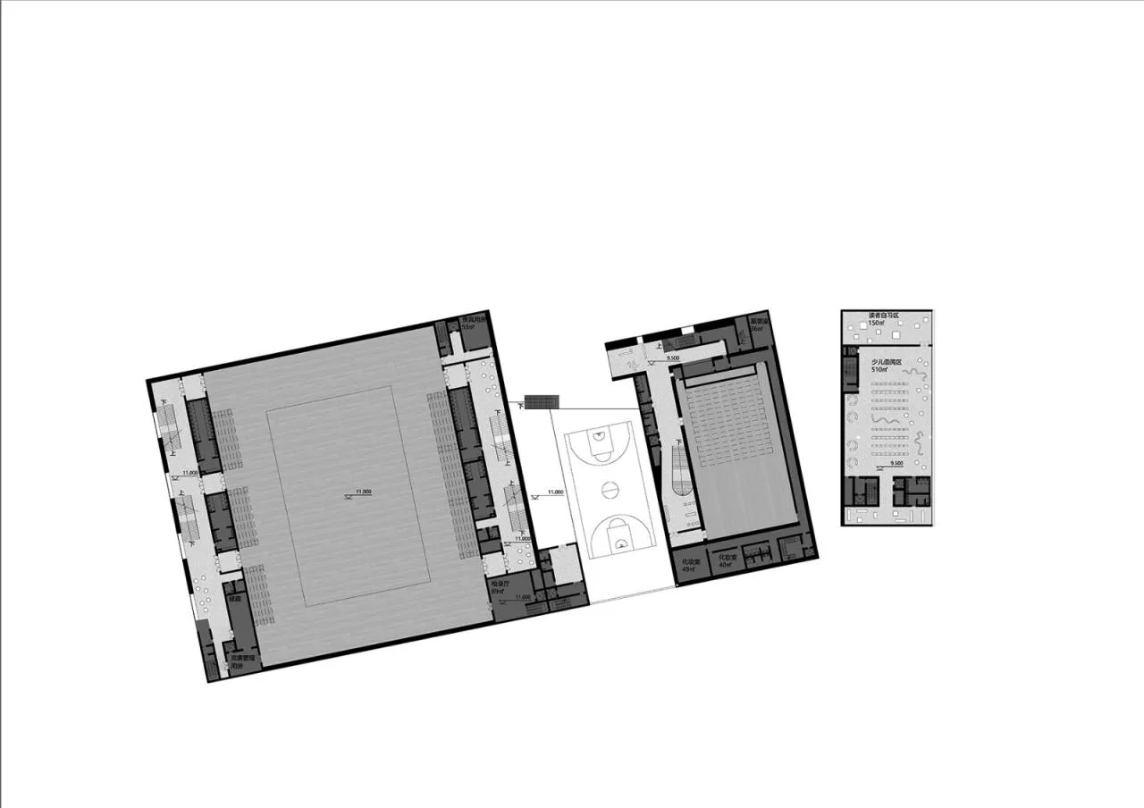 BIM Architecture | Community Source: Pingdi Street Comprehensive Cultural and Sports Center Scheme/Similar Architecture+Guangzhou Urban Planning Survey and Design Institute (GZPI)