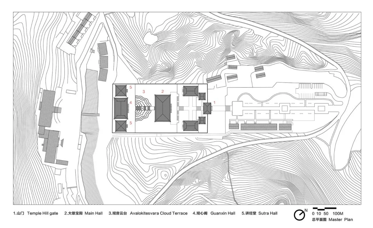 BIM Architecture | Zushan Jixin Temple · Wooden Buddha Museum/Architecture Camp Design Studio