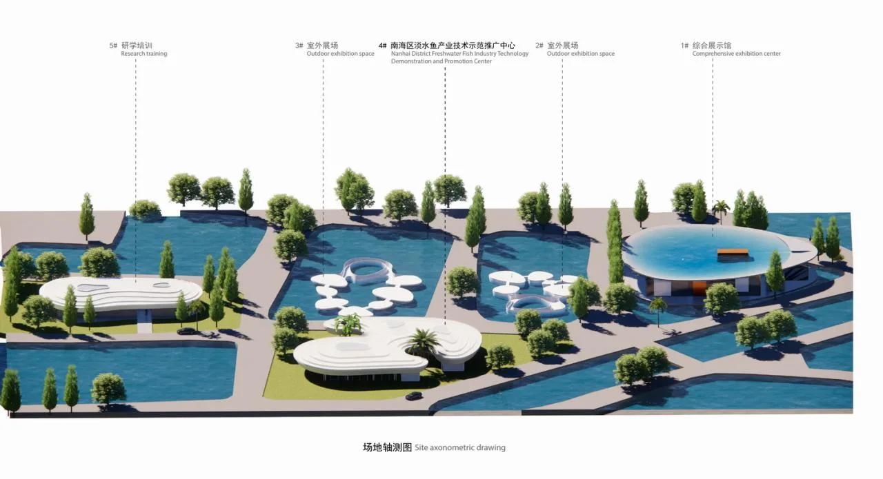 BIM Architecture | Ripple: Nanhai District Freshwater Fish Industry Technology Demonstration and Promotion Center/Wutopia Lab