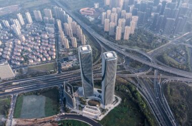 BIM Architecture: Hangzhou Shimao Smart Gate by Jiang Ping Studio – A Super High-Rise Urban Complex in Qianjiang Tide-BIM WORLD