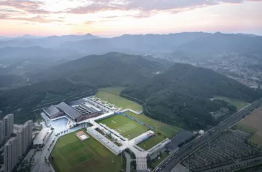 BIM Architecture: Fuyang Yinhu Sports Center – Asian Games Shooting, Archery, and Modern Pentathlon Venue by Zhejiang University Design Institute-BIM WORLD