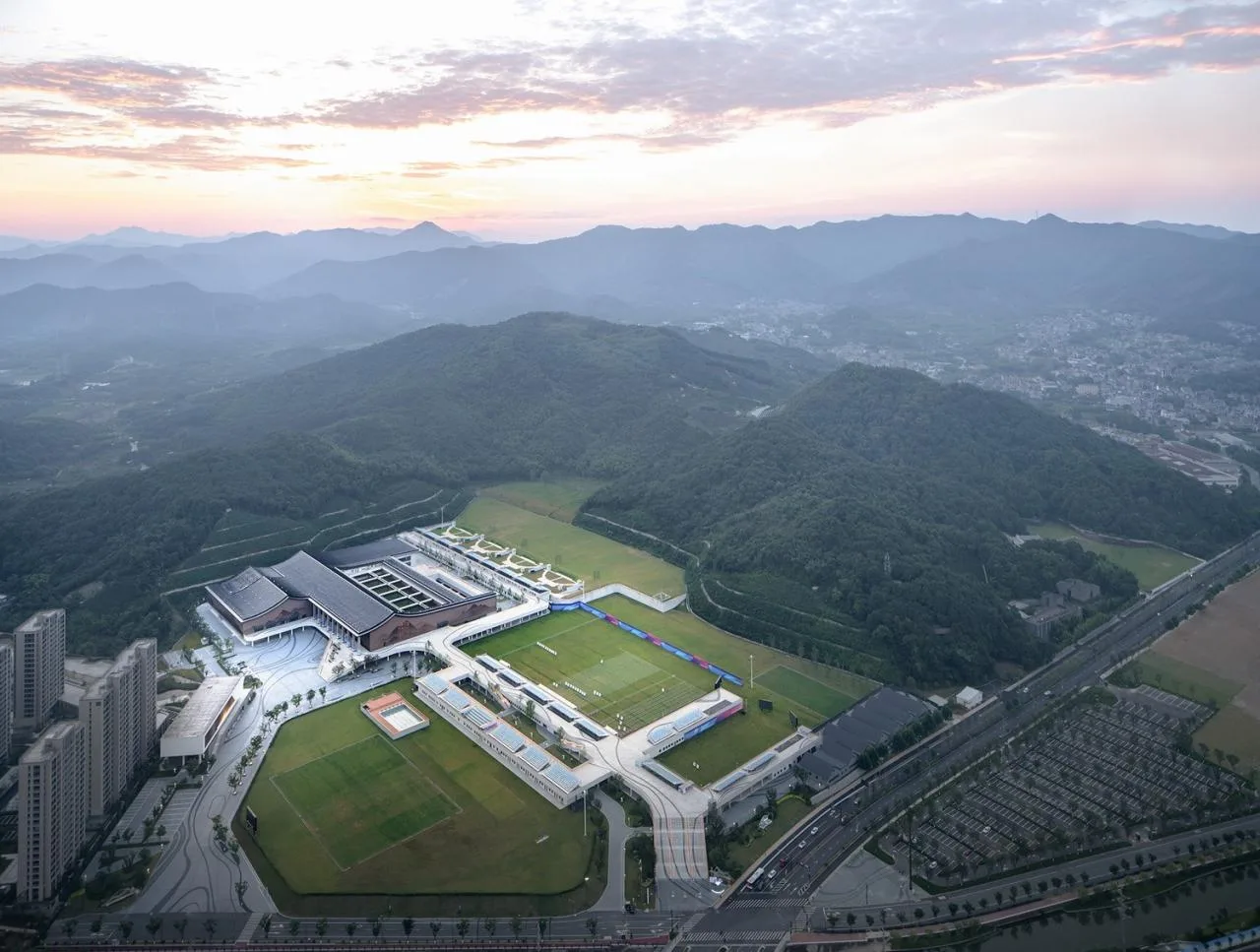 BIM Architecture | Fuyang Yinhu Sports Center: Asian Games Shooting and Archery Modern Pentathlon Hall/Zhejiang University Architectural Design and Research Institute