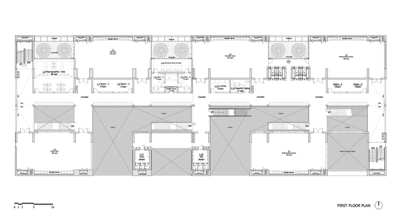 BIM Architecture | Ahmedabad University Centre/Stephane Paumier Architects