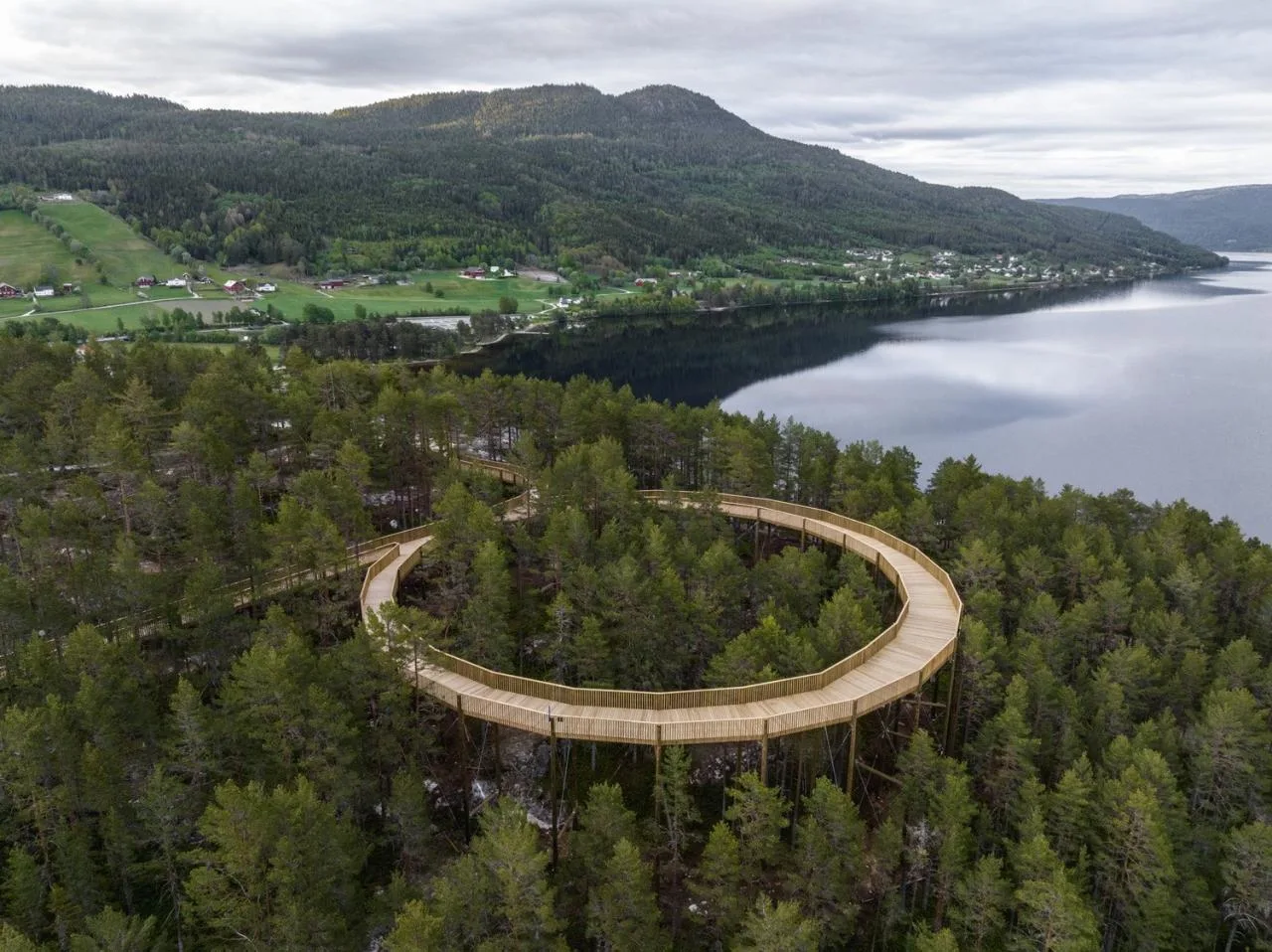 BIM Architecture | Tree Top Walk, Hamaren Activity Park/EFFEKT