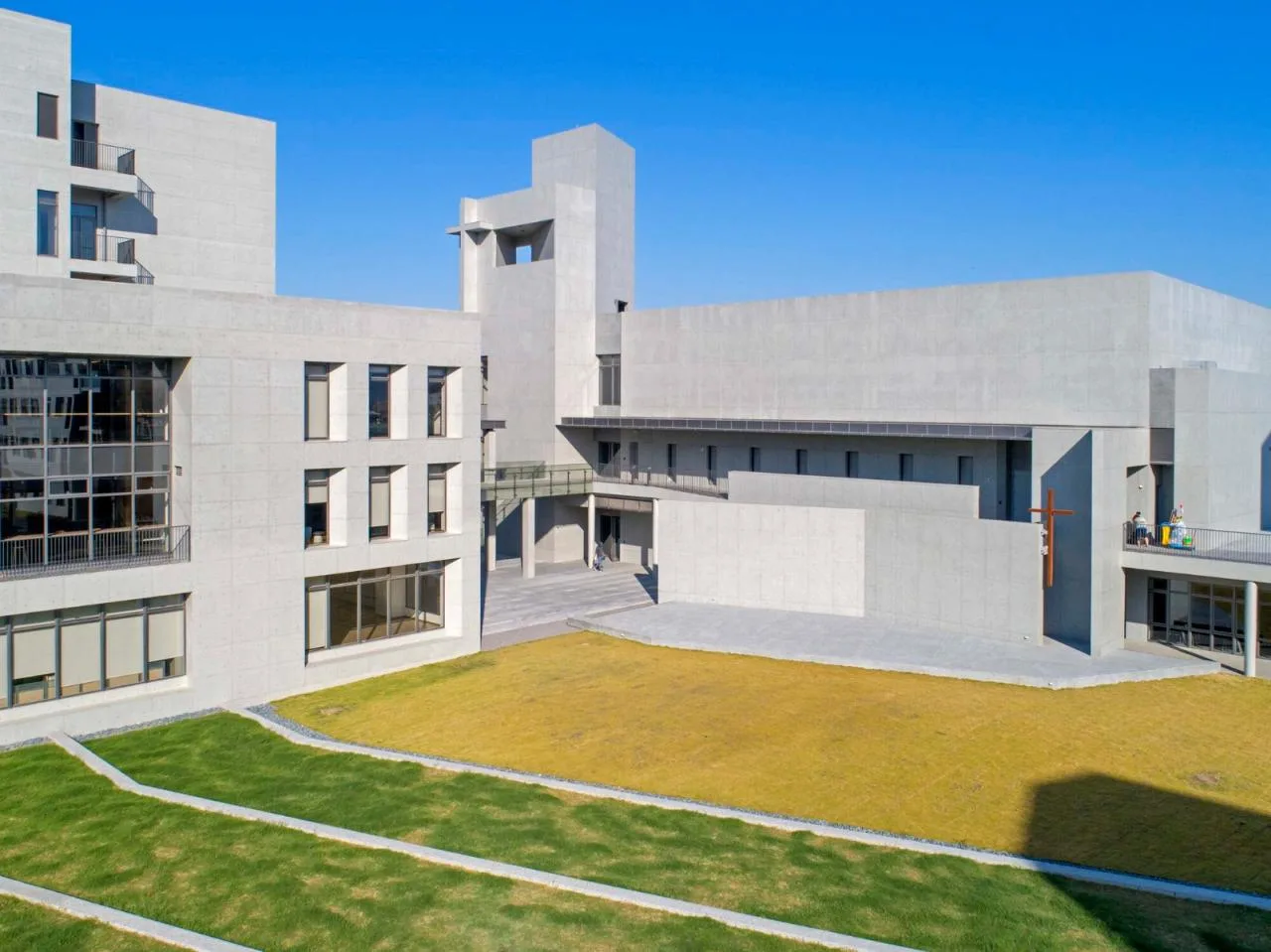 BIM Architecture | Church at Bade Campus of China Gospel Theological Research Institute/Pan Ji Joint Architectural Firm