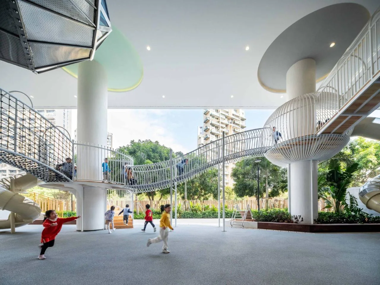 BIM Architecture | Nanshan District Education Kindergarten Shenzhen Bay Branch/Shenzhen Tianhua Architectural Design