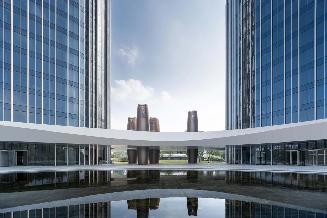 BIM Architecture | Qianjiang Tide: Hangzhou Shimao Smart Gate Super High rise Urban Complex/Jiang Ping Studio