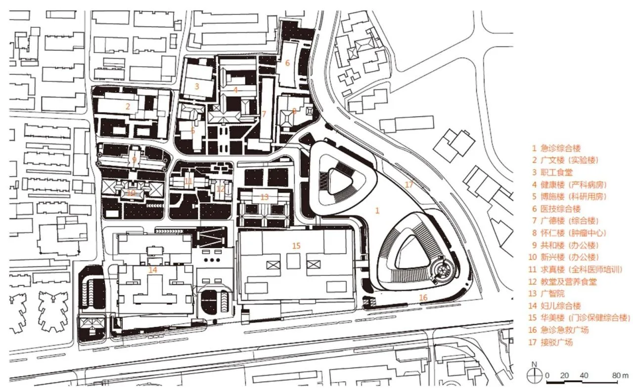 BIM Architecture | Emergency Comprehensive Building of Shandong University Qilu Hospital/Meng Jianmin Team