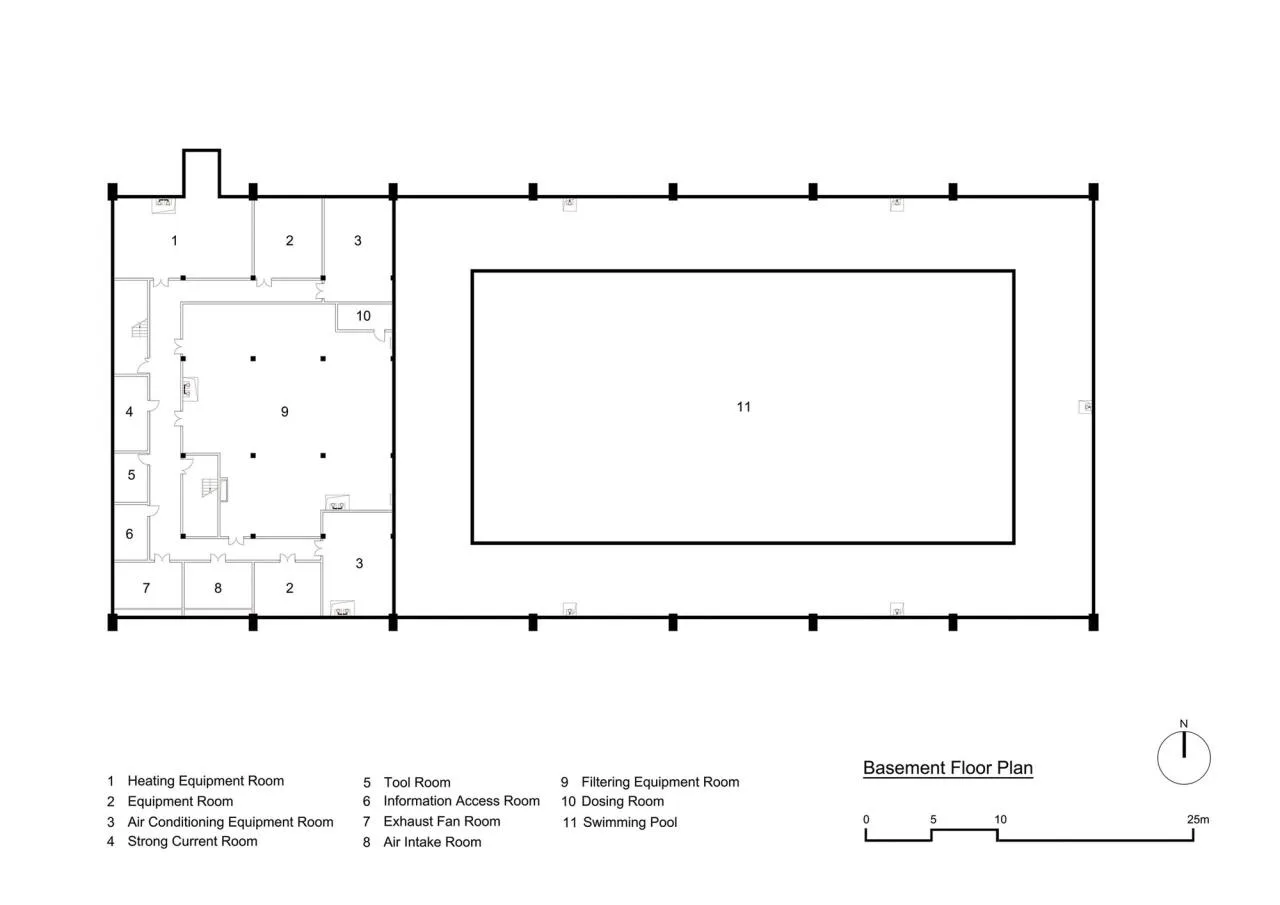 BIM Architecture | Southeast University Swimming Pool/Zhou Qi Studio