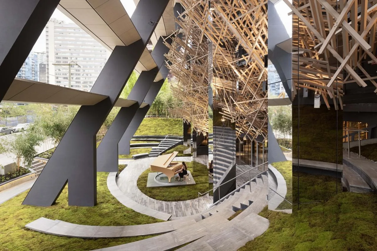 BIM Architecture | Breakthrough Design Reshaping Urban Skylines: North American Art Grade Luxury Residence 'Albany Kengo Kuma'/Westbank+Kengo Kuma