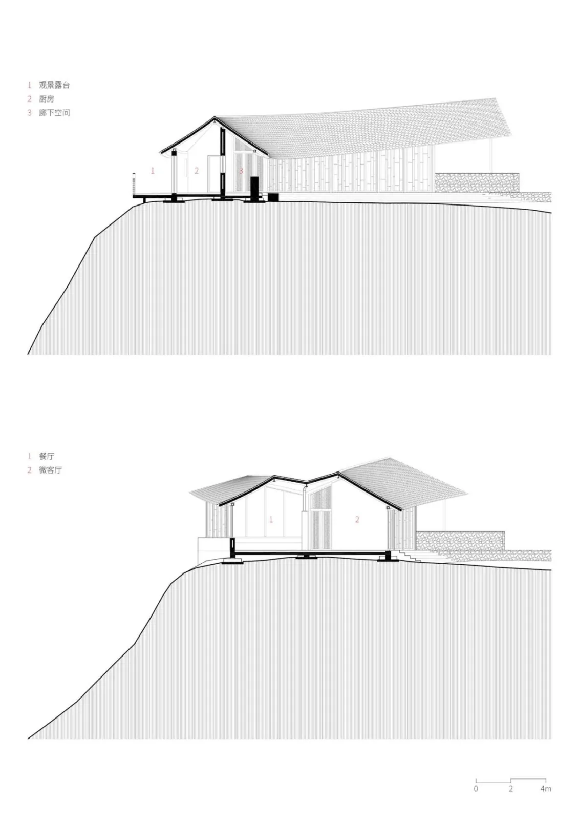 BIM Architecture | Gugulaiyi, Dayishan Cliff Station/Starry Sky Architecture Studio