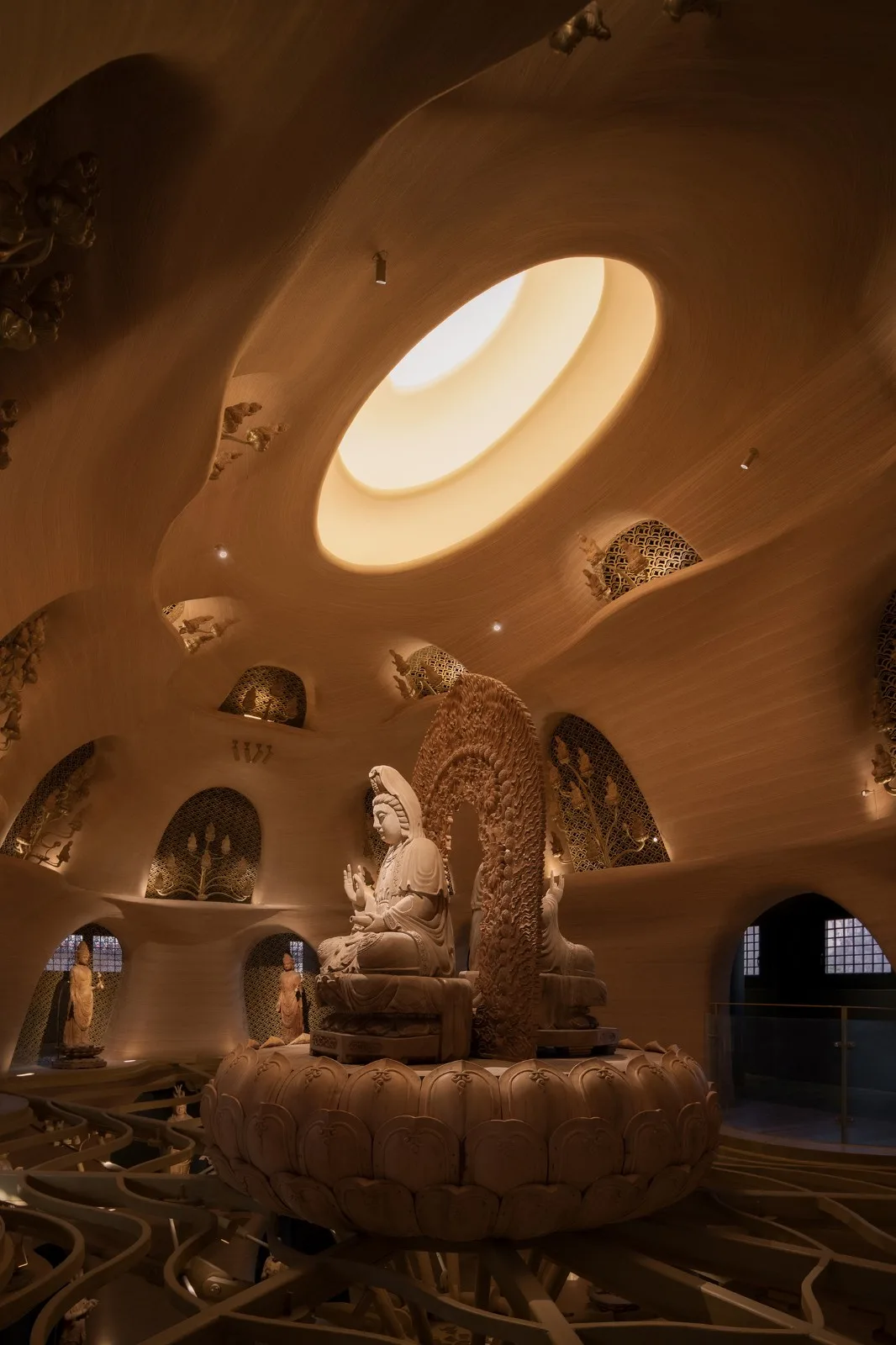 BIM Architecture | Zushan Jixin Temple · Wooden Buddha Museum/Architecture Camp Design Studio