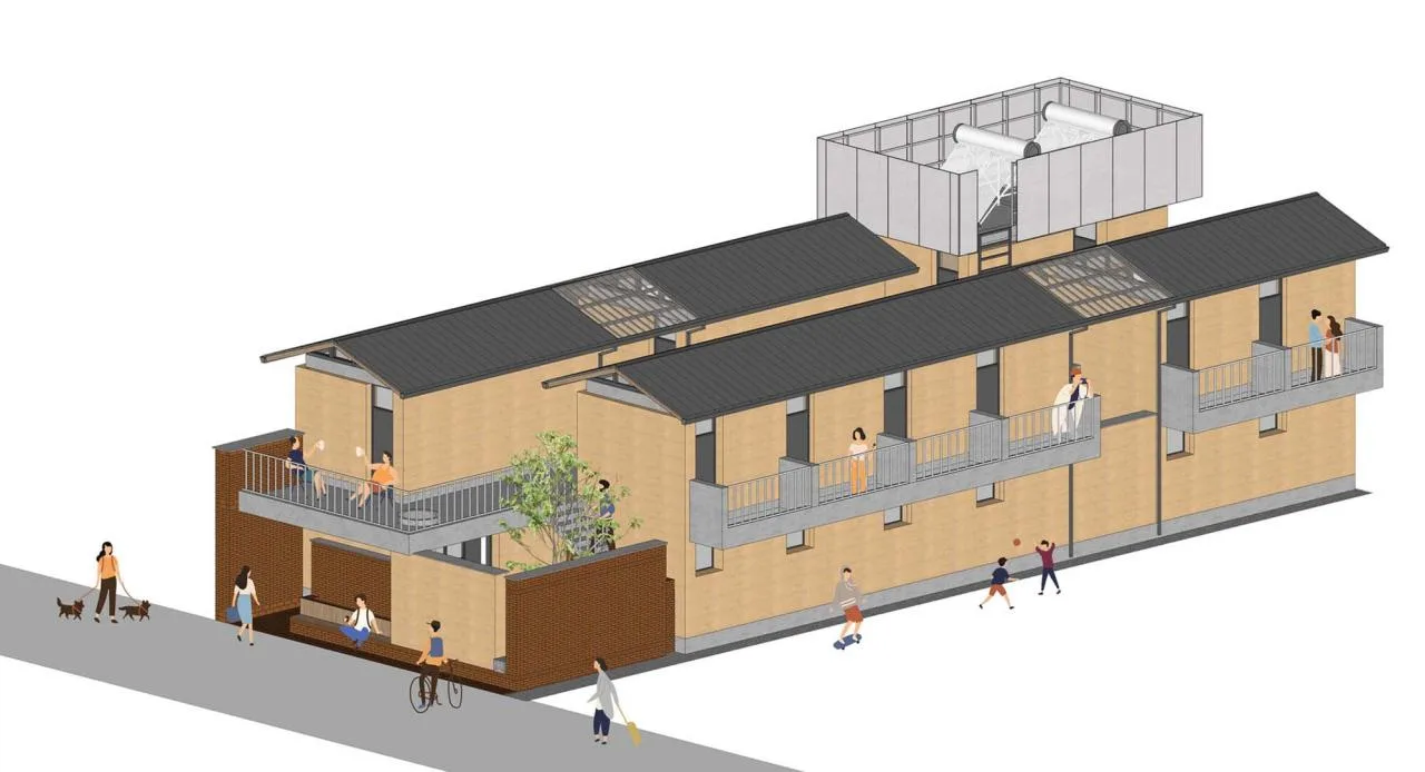 BIM Architecture | Rural Collective Housing/Number Ten Buildings