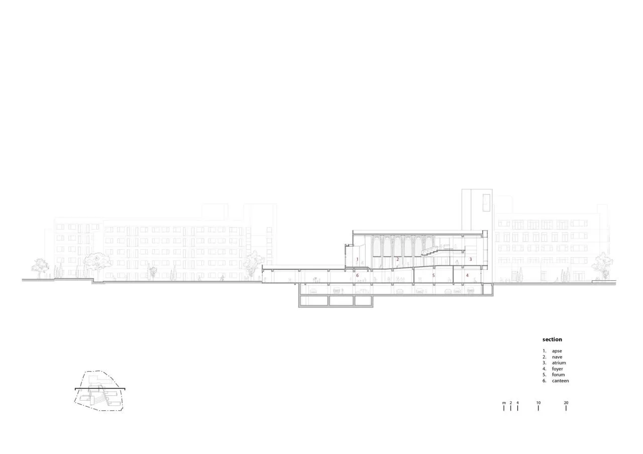BIM Architecture | Church at Bade Campus of China Gospel Theological Research Institute/Pan Ji Joint Architectural Firm
