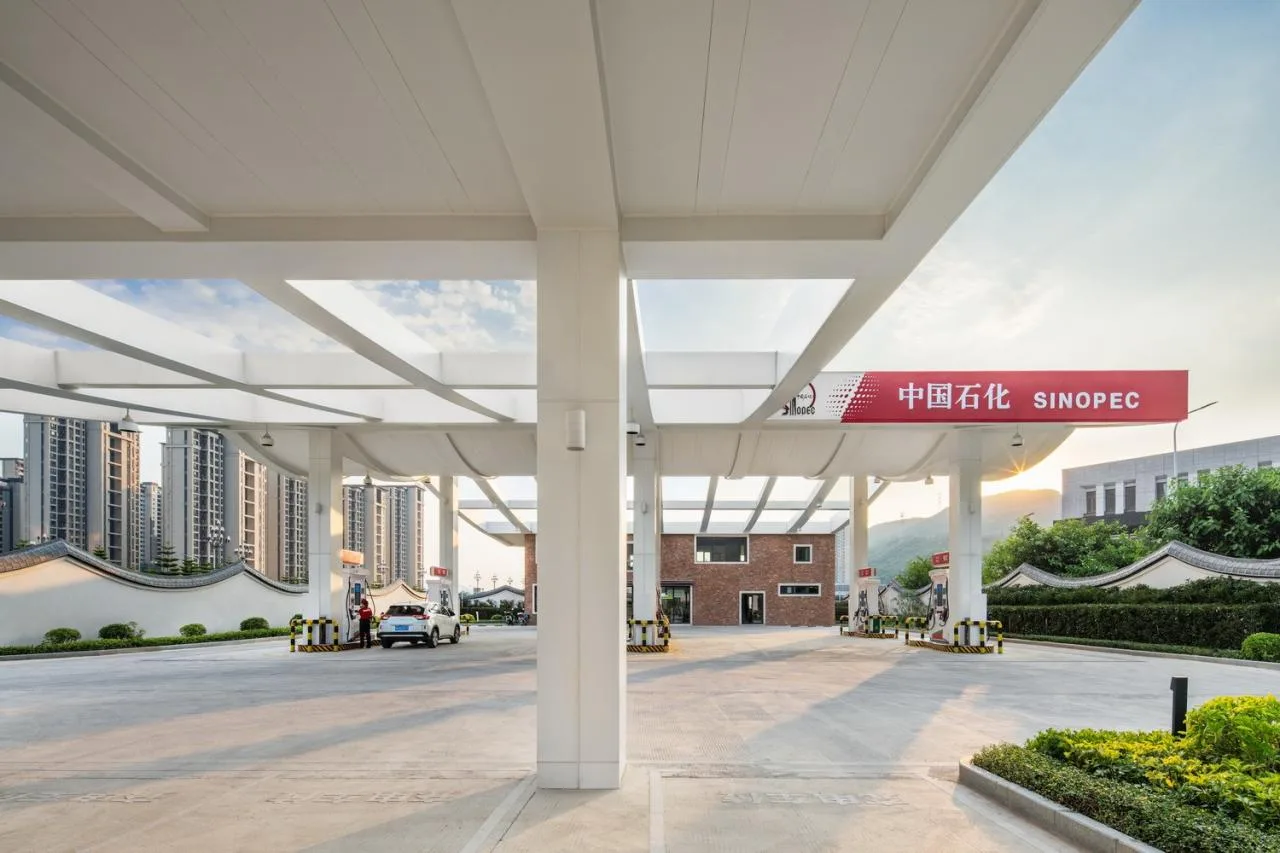 BIM Architecture | Pingtan Liqun Youlian Gas Station/Outdoor Architecture Studio