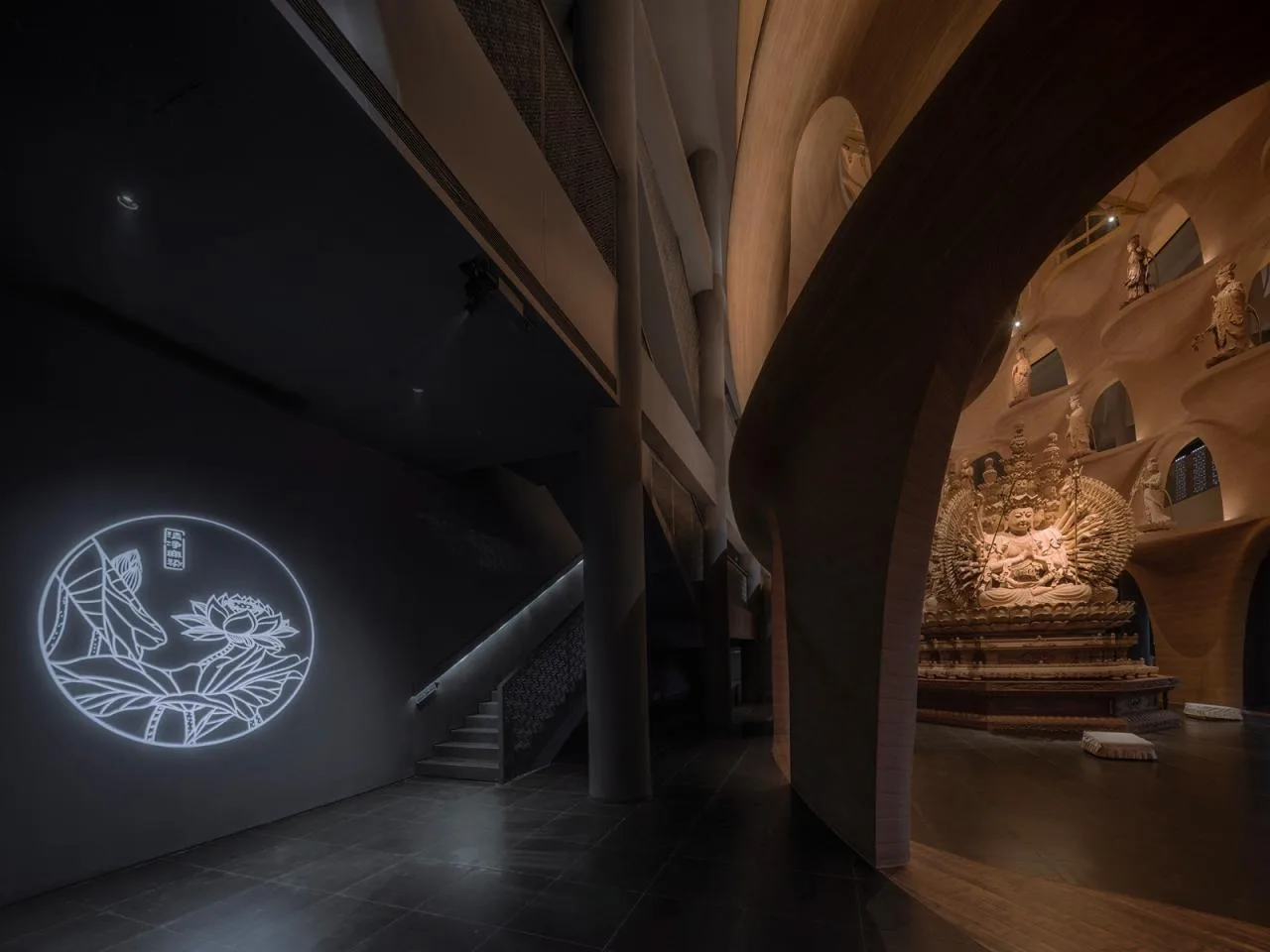 BIM Architecture | Zushan Jixin Temple · Wooden Buddha Museum/Architecture Camp Design Studio