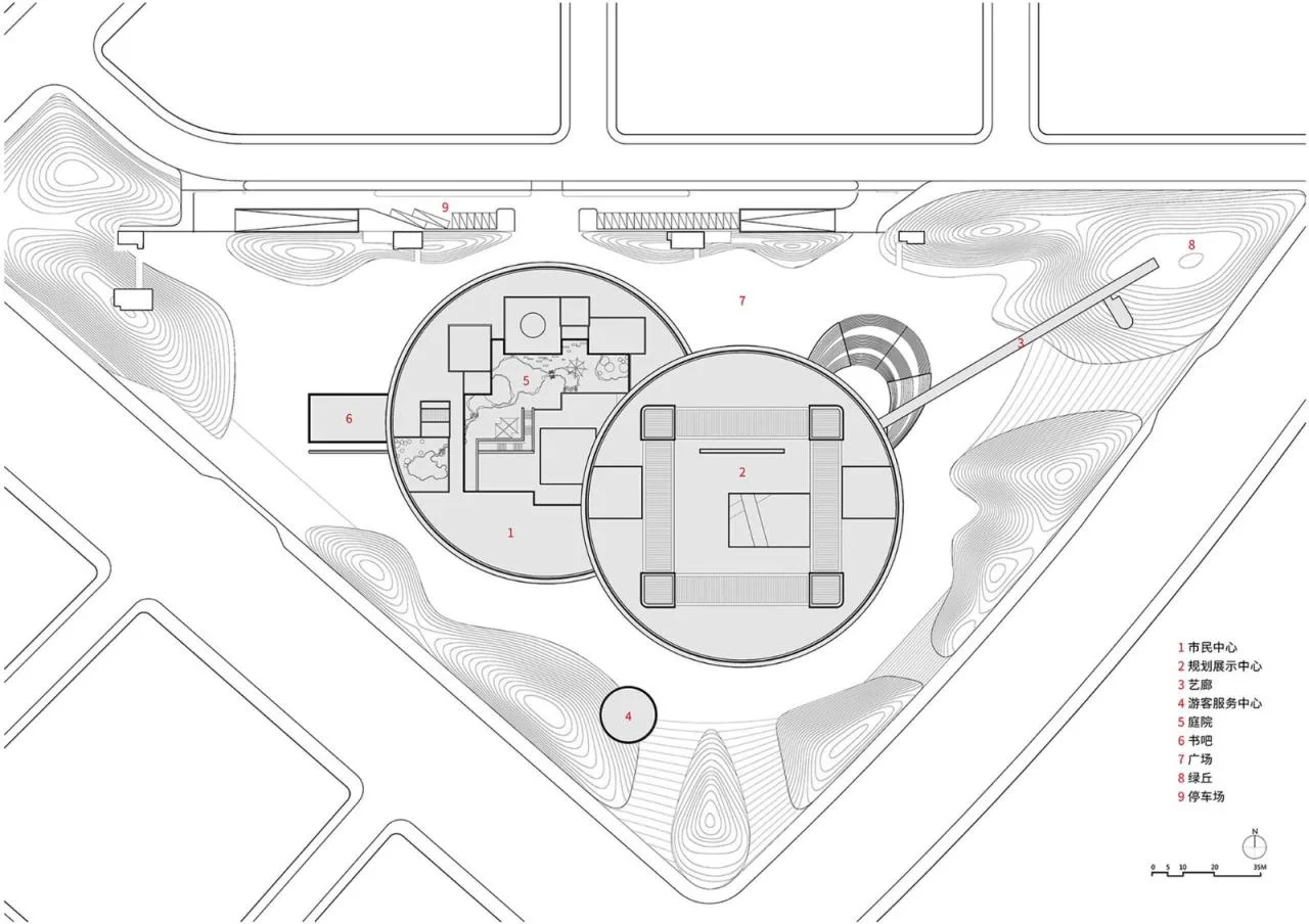BIM Architecture | Nanjing Jiangbei Civic Center/MENG Architectural Creation Institute