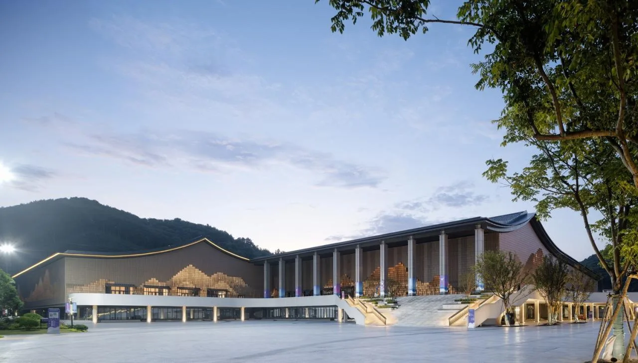 BIM Architecture | Fuyang Yinhu Sports Center: Asian Games Shooting and Archery Modern Pentathlon Hall/Zhejiang University Architectural Design and Research Institute