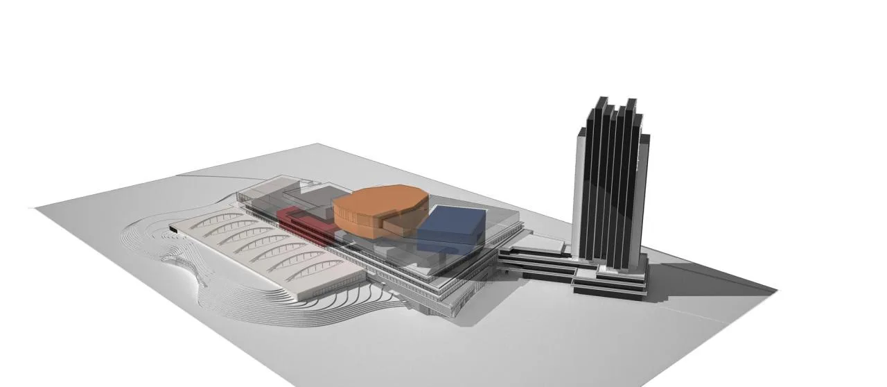 BIM Architecture | Hamburg Conference Center Renovation in Germany/Hupe Flatau Partner