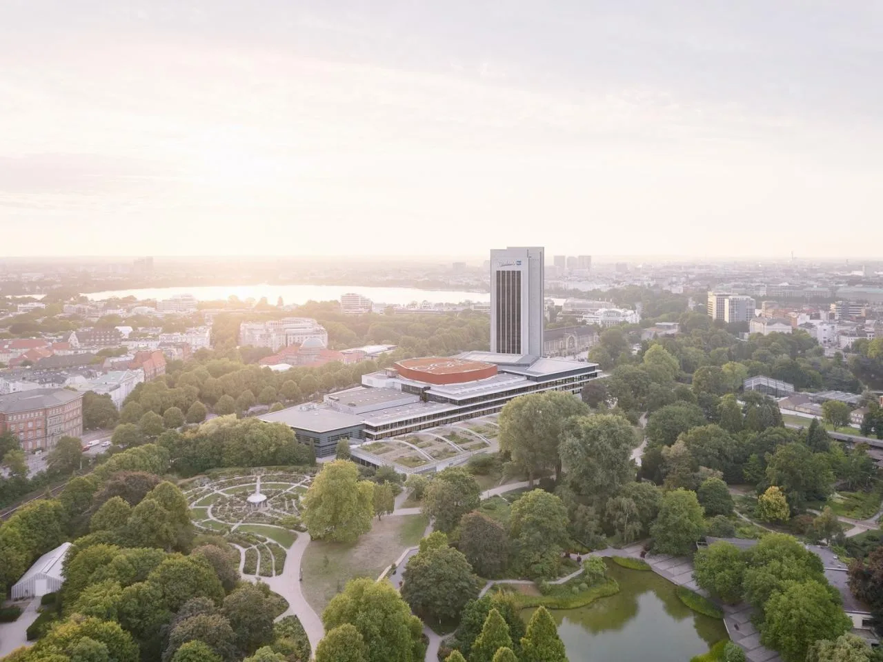 BIM Architecture | Hamburg Conference Center Renovation in Germany/Hupe Flatau Partner