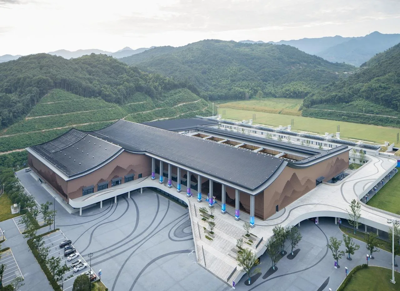 BIM Architecture | Fuyang Yinhu Sports Center: Asian Games Shooting and Archery Modern Pentathlon Hall/Zhejiang University Architectural Design and Research Institute