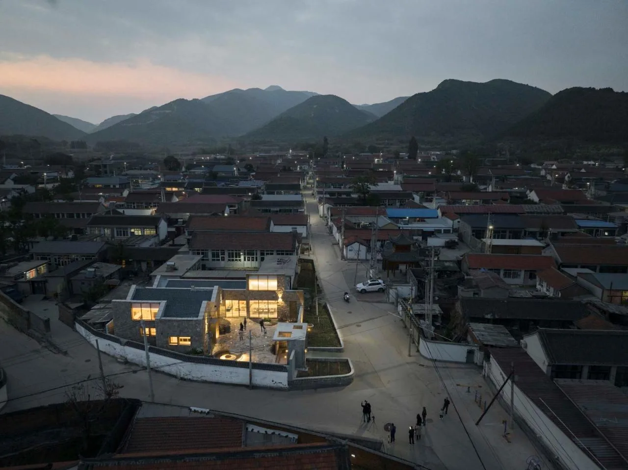 BIM Architecture | Zhe Shan Yuan, Xi Shao Qu Homestay Reception Center/MAT Super Architecture Firm