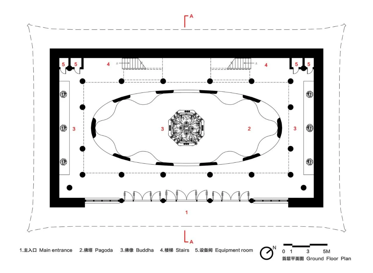 BIM Architecture | Zushan Jixin Temple · Wooden Buddha Museum/Architecture Camp Design Studio