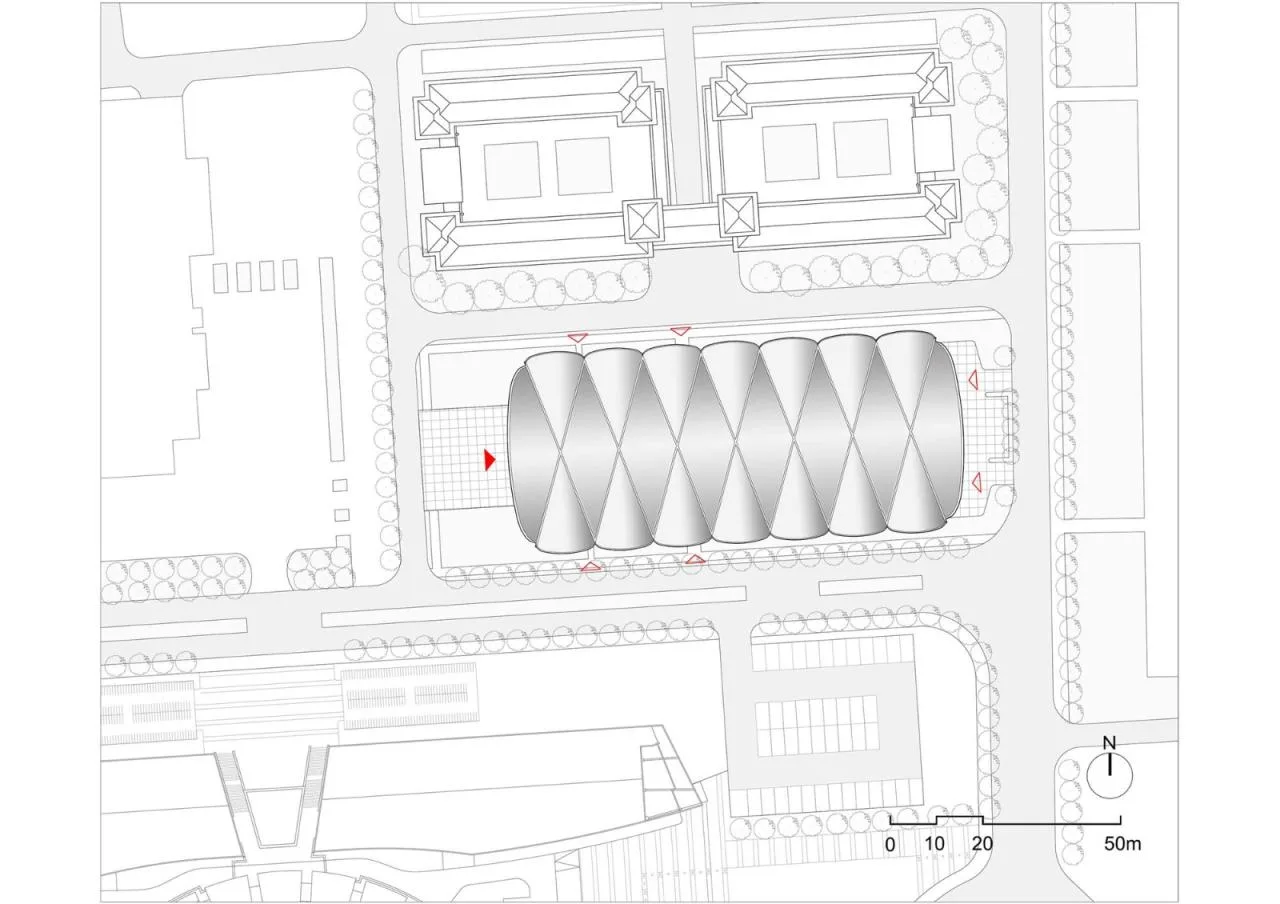 BIM Architecture | Southeast University Swimming Pool/Zhou Qi Studio