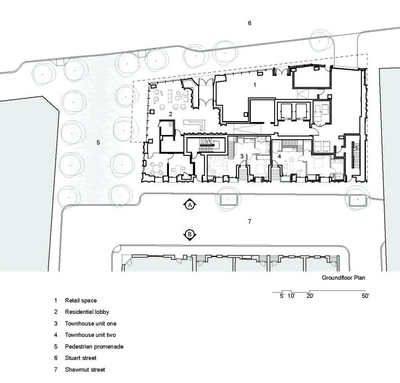 BIM Architecture | Residential Building at 212 Stuart Street/H ö weler+Yoon Architecture+Sasaki