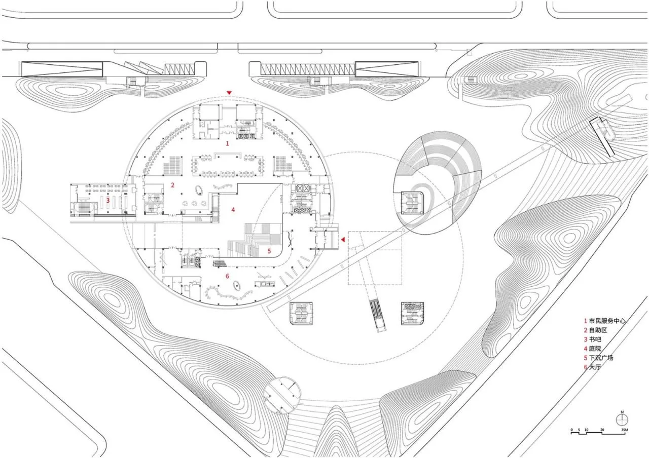 BIM Architecture | Nanjing Jiangbei Civic Center/MENG Architectural Creation Institute